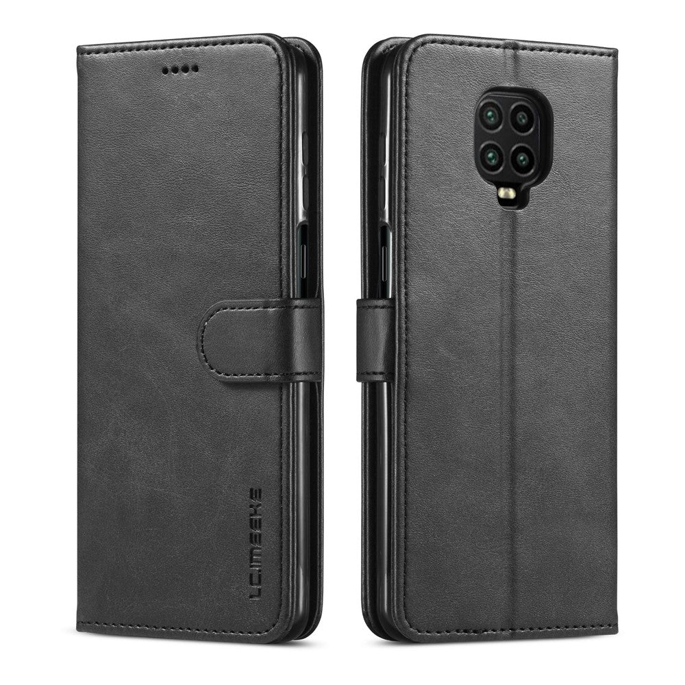 LC.IMEEKE PU Leather Wallet Stand Protective Phone Cover Case for Xiaomi Redmi Note 10 Lite