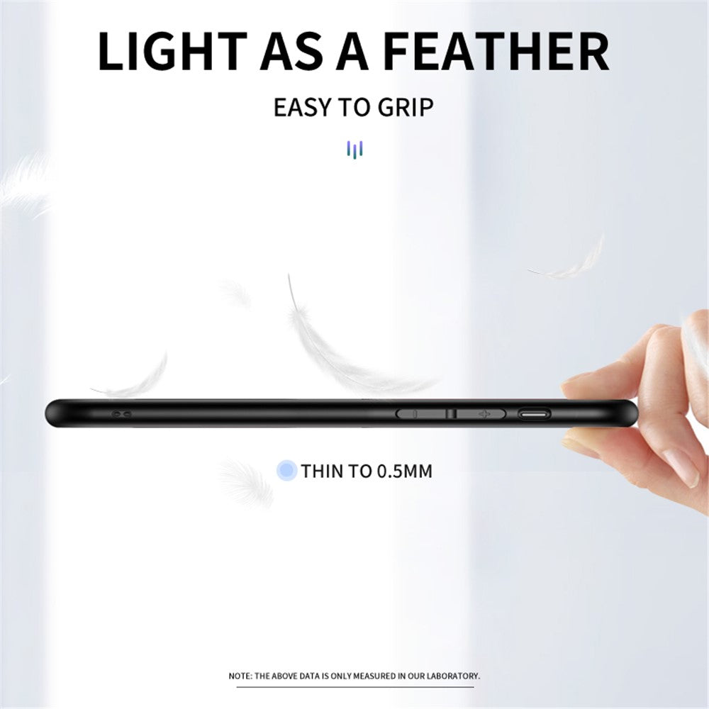 Carbon Fiber Texture PC + TPU + Tempered Glass Hybrid Cover Phone Case for Xiaomi 11T/11T Pro