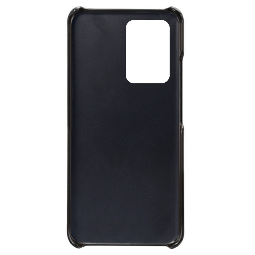 PU Leather + PC Anti-Scratch Hard Case with Dual Card Slots for Xiaomi 11T Pro / Xiaomi 11T