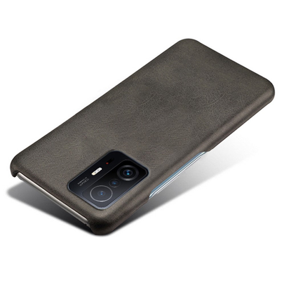 Durable PU Leather Coated PC Phone Case Phone Cover for Xiaomi 11T Pro / Xiaomi 11T