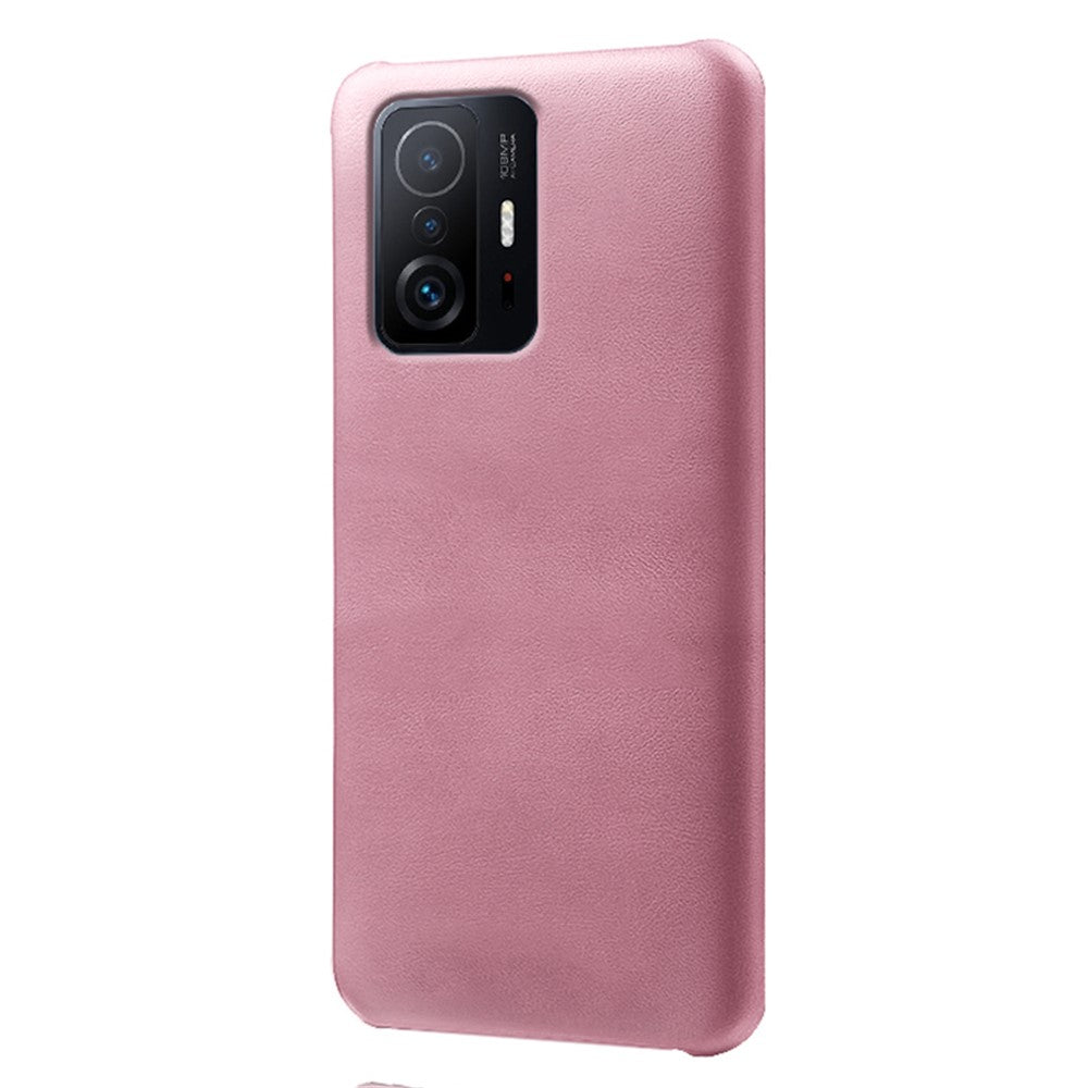 Durable PU Leather Coated PC Phone Case Phone Cover for Xiaomi 11T Pro / Xiaomi 11T
