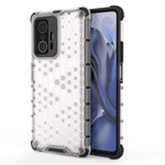 Scratch Resistant Honeycomb Pattern Shock-proof TPU + PC Combo Case for Xiaomi 11T / Xiaomi 11T Pro