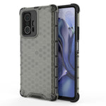 Scratch Resistant Honeycomb Pattern Shock-proof TPU + PC Combo Case for Xiaomi 11T / Xiaomi 11T Pro