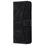 Splicing Stitching Skin-touch Feeling Full Protection PU Leather Cover Inner TPU Phone Case Shell with Stand Wallet for Xiaomi Redmi Note 11 Pro 5G (China) (MediaTek) / Note 11 Pro+ 5G