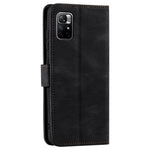 Splicing Stitching Skin-touch Feeling Full Protection PU Leather Cover Inner TPU Phone Case Shell with Stand Wallet for Xiaomi Redmi Note 11 Pro 5G (China) (MediaTek) / Note 11 Pro+ 5G