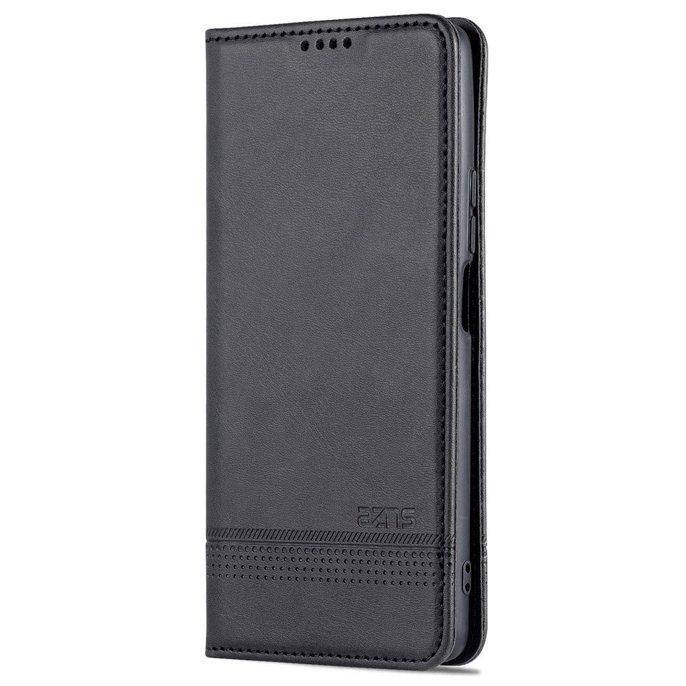 AZNS Wallet Design Durable PU Leather Shockproof Phone Cover Case for Xiaomi 11T / Xiaomi 11T Pro