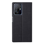 VILI DMX Series Auto Closing PU Leather Magnetic Stand Design Phone Cover Shell with Card Holder for Xiaomi 11T / Xiaomi 11T Pro