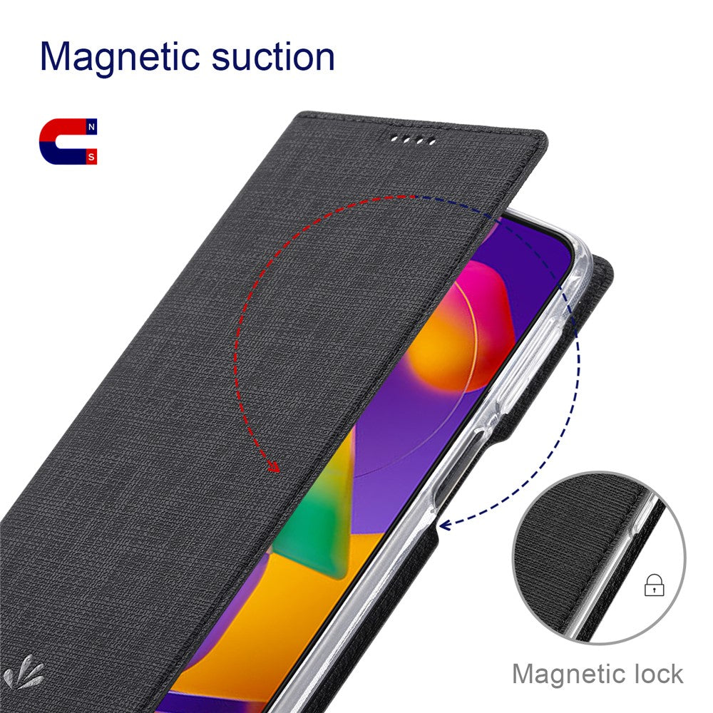 VILI DMX Series Auto Closing PU Leather Magnetic Stand Design Phone Cover Shell with Card Holder for Xiaomi 11T / Xiaomi 11T Pro