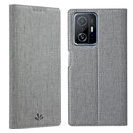VILI DMX Series Auto Closing PU Leather Magnetic Stand Design Phone Cover Shell with Card Holder for Xiaomi 11T / Xiaomi 11T Pro