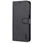 AZNS Premium PU Leather Wallet Stand Magnetic Closure Protective Flip Phone Cover for Xiaomi 11T / 11T Pro