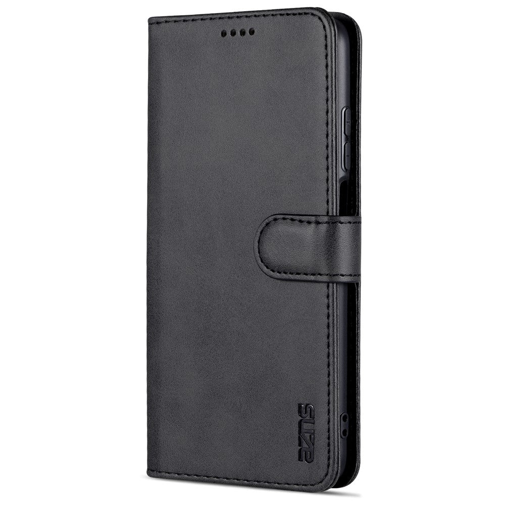 AZNS Premium PU Leather Wallet Stand Magnetic Closure Protective Flip Phone Cover for Xiaomi 11T / 11T Pro