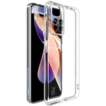 IMAK UX-5 Series Transparent Flexible Soft TPU Shock-Absorption Cover for Xiaomi Redmi Note 11 Pro+ 5G/Redmi Note 11 Pro 5G (China) (MediaTek)