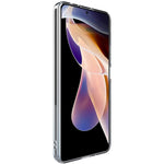 IMAK UX-5-serien Transparent Flexibelt Mjukt TPU Stötdämpande Skal för Xiaomi Redmi Note 11 Pro+ 5G/Redmi Note 11 Pro 5G (Kina) (MediaTek)