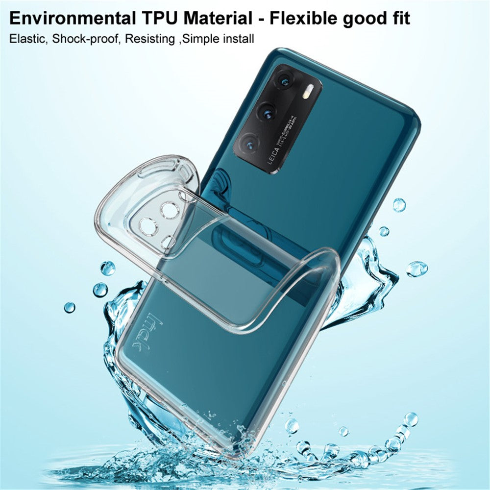IMAK UX-5 Series Transparent Flexible Soft TPU Shock-Absorption Cover for Xiaomi Redmi Note 11 Pro+ 5G/Redmi Note 11 Pro 5G (China) (MediaTek)