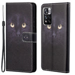 Cross Texture PU Leather Wallet Case Stand Flip 3D Pattern Printing Shockproof Protective Cover for Xiaomi Redmi Note 12 Pro 4G / 11 Pro 4G (MediaTek) / Note 11 Pro 5G (Qualcomm)