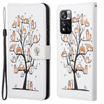 Cross Texture PU Leather Wallet Case Stand Flip 3D Pattern Printing Shockproof Protective Cover for Xiaomi Redmi Note 12 Pro 4G / 11 Pro 4G (MediaTek) / Note 11 Pro 5G (Qualcomm)