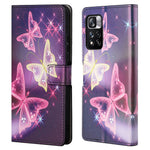 Mönstertryck PU-läder plånboksfodral med stativfunktion, magnetiskt fällbart fodral för Xiaomi Redmi Note 12 Pro 4G / 11 Pro 4G (MediaTek) / Note 11 Pro 5G (Qualcomm)
