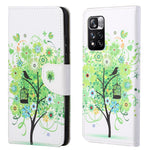 Stylish Pattern Printing Phone Case Anti-fall Cross Texture PU Leather Wallet Cover with Stand for Xiaomi Redmi Note 12 Pro 4G / 11 Pro 4G (MediaTek) / Note 11 Pro 5G (Qualcomm)