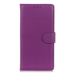 Klassisk stil i litchitextur i PU-läder, stötdämpande, magnetiskt spänne, mobilskal, stativ, plånboksskal för Xiaomi Redmi Note 11 Pro 5G (Kina) (MediaTek)/11 Pro+ 5G