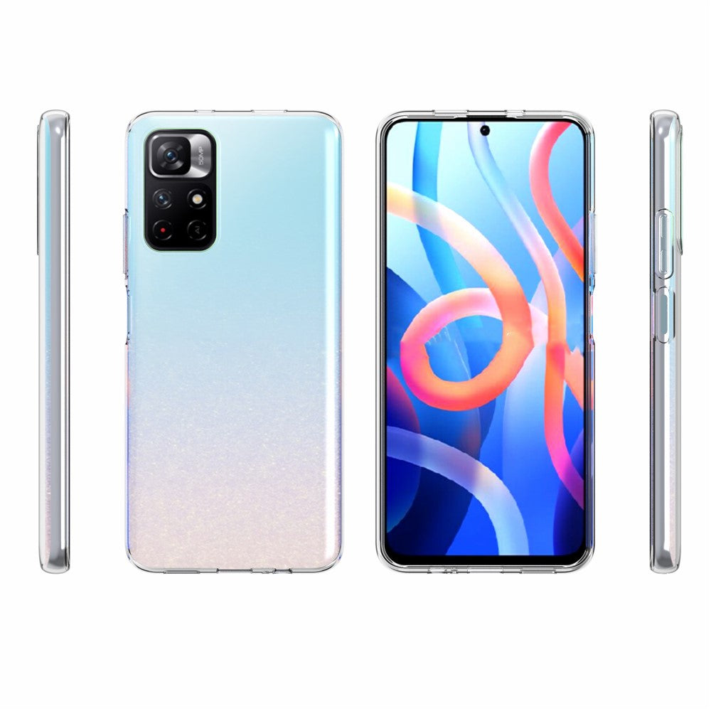 10Pcs/Pack for Xiaomi Redmi Note 11 5G (China) (MediaTek)/Note 11T 5G/Note 11S 5G Inner Watermark-Free Clear Mobile Case Soft TPU Phone Shell