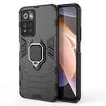Ring Holder Kickstand Flexible TPU + Hard PC Anti-Slip Protective Phone Case for Xiaomi Redmi Note 11 Pro 5G (China) (MediaTek)/11 Pro+ 5G