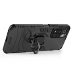 Ring Holder Kickstand Flexible TPU + Hard PC Anti-Slip Protective Phone Case for Xiaomi Redmi Note 11 Pro 5G (China) (MediaTek)/11 Pro+ 5G