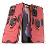 Ringholder og kickstand, fleksibelt TPU + hårdt PC, skridsikkert beskyttende mobilcover til Xiaomi Redmi Note 11 Pro 5G (Kina) (MediaTek)/11 Pro+ 5G