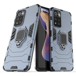 Ringholder og kickstand, fleksibelt TPU + hårdt PC, skridsikkert beskyttende mobilcover til Xiaomi Redmi Note 11 Pro 5G (Kina) (MediaTek)/11 Pro+ 5G