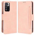 Magnetisk stängning, reptåligt fodral, design med flera kortplatser, plånbok i PU-läder och stativ för Xiaomi Redmi Note 11 Pro+ 5G/Redmi Note 11 Pro 5G (Kina) (MediaTek)