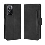 Magnetic Closure Scratch-resistant Case Multiple Card Slot Design Wallet PU Leather Phone Cover with Stand for Xiaomi Redmi Note 11 Pro+ 5G/Redmi Note 11 Pro 5G (China) (MediaTek)