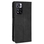 Magnetic Closure Scratch-resistant Case Multiple Card Slot Design Wallet PU Leather Phone Cover with Stand for Xiaomi Redmi Note 11 Pro+ 5G/Redmi Note 11 Pro 5G (China) (MediaTek)