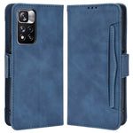 Magnetisk stängning, reptåligt fodral, design med flera kortplatser, plånbok i PU-läder och stativ för Xiaomi Redmi Note 11 Pro+ 5G/Redmi Note 11 Pro 5G (Kina) (MediaTek)