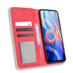 Mosaic Border Pattern Splicing Leather Wallet Stand Magnetic Clasp Phone Shell Case for Xiaomi Redmi Note 11 5G (China) (MediaTek)/Note 11T 5G/Note 11S 5G