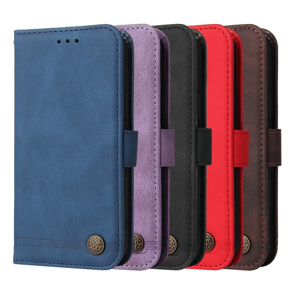Xiaomi Redmi Note 11 Pro 5G (Kina) (Mediatek) / Note 11 Pro+ 5G Läderplånboksfodral Skin Touch mobilfodral Stativ med Rem
