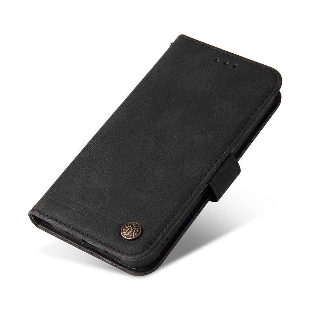 Xiaomi Redmi Note 11 5G (Kina) (MediaTek) / Note 11T 5G / Note 11S 5G-pungcover af læder, skin-touch-mobilcover med stativ og rem