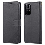 AZNS för Xiaomi Redmi Note 11 5G (Kina) (MediaTek)/Note 11T 5G/Note 11S 5G PU-läder, fallskyddande, dubbelsidigt magnetiskt spänne, plånboksfodral med design