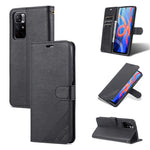 AZNS til Xiaomi Redmi Note 11 5G (Kina) (MediaTek)/Note 11T 5G/Note 11S 5G, stødabsorberende etui i PU-læder med dobbeltsidet magnetisk lukning og pungdesign