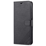 AZNS for Xiaomi Redmi Note 11 5G (China) (MediaTek)/Note 11T 5G/Note 11S 5G PU Leather Anti-Drop Dual-Sided Magnetic Clasp Wallet Holder Design Phone Case