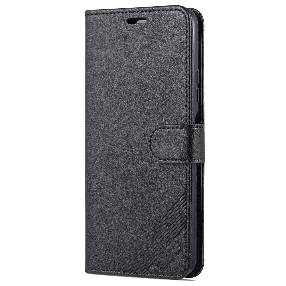 AZNS for Xiaomi Redmi Note 11 5G (China) (MediaTek)/Note 11T 5G/Note 11S 5G PU Leather Anti-Drop Dual-Sided Magnetic Clasp Wallet Holder Design Phone Case