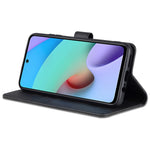 AZNS for Xiaomi Redmi Note 11 5G (China) (MediaTek)/Note 11T 5G/Note 11S 5G PU Leather Flip Folio Case Wallet Stand Shockproof TPU Inner Shell Phone Cover