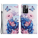 Cross Texture Pattern Printing Leather Stand Wallet Cover Flip Phone Case with Hand Strap for Xiaomi Redmi Note 11 Pro 5G (China) (MediaTek)/Note 11 Pro+ 5G