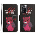 Cross Texture Pattern Printing Leather Stand Wallet Cover Flip Phone Case with Hand Strap for Xiaomi Redmi Note 11 Pro 5G (China) (MediaTek)/Note 11 Pro+ 5G