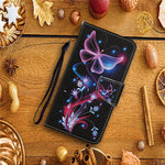 For Xiaomi Redmi Note 11 5G (China) (MediaTek)/Note 11T 5G/Note 11S 5G Cross Texture PU Leather Cover Pattern Printing Flip Wallet Stand Protective Phone Case with Strap