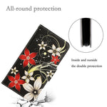 Folio Flip Cross Texture Leather Cover Wallet Stand Pattern Printing Phone Case with Strap for Xiaomi Redmi Note 11 Pro 5G (China) (MediaTek)/Note 11 Pro+ 5G