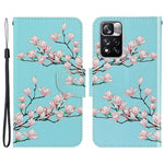 Folio Flip Cross Texture Leather Cover Wallet Stand Pattern Printing Phone Case with Strap for Xiaomi Redmi Note 11 Pro 5G (China) (MediaTek)/Note 11 Pro+ 5G