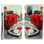 For Xiaomi Redmi Note 11 5G (China) (MediaTek)/Note 11T 5G/Note 11S 5G Pattern Printing Cross Texture PU Leather Wallet Case Magnetic Flip Stand Folio Cover with Strap