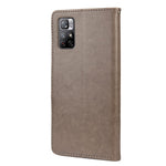 Xiaomi Redmi Note 11 5G (Kina) (MediaTek)/Note 11T 5G/Note 11S 5G Stativfodral med tryck, fjärilsblomma, fällbart läderfodral