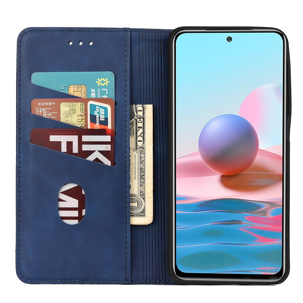 Skin-touch Feeling Stand Wallet Color Splicing Phone Case Leather Cover for Xiaomi Redmi Note 11 Pro 5G (China) (MediaTek)/Note 11 Pro+ 5G