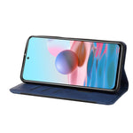 Skin-touch Feeling Stand Wallet Color Splicing Phone Case Leather Cover for Xiaomi Redmi Note 11 Pro 5G (China) (MediaTek)/Note 11 Pro+ 5G
