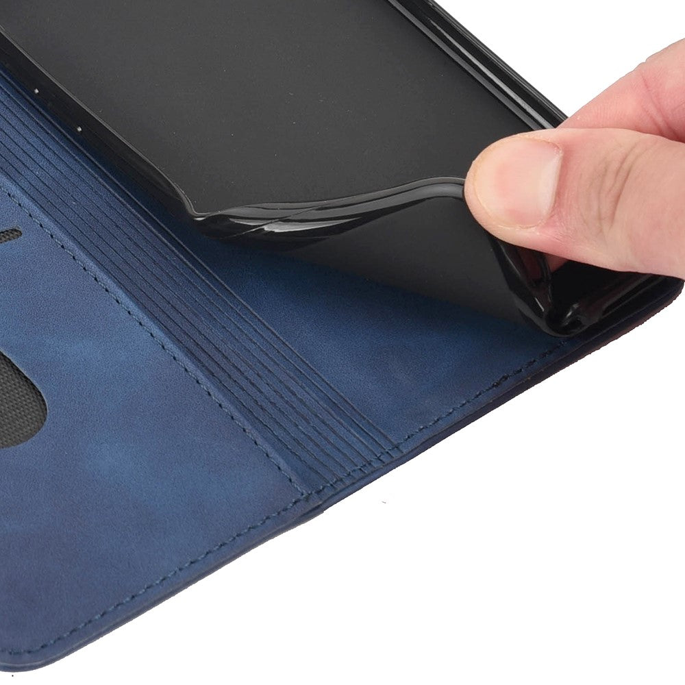 Skin-touch Feeling Stand Wallet Color Splicing Phone Case Leather Cover for Xiaomi Redmi Note 11 Pro 5G (China) (MediaTek)/Note 11 Pro+ 5G
